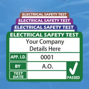 PAT Labels Personalised - (500) 4th Edition Plug Size