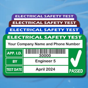 PAT Labels with Barcode - (1000) 4th Edition