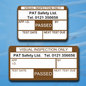 Visual Inspection PAT Labels (1500 / 1000)