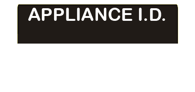 Appliance I.D.